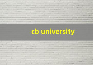 cb university